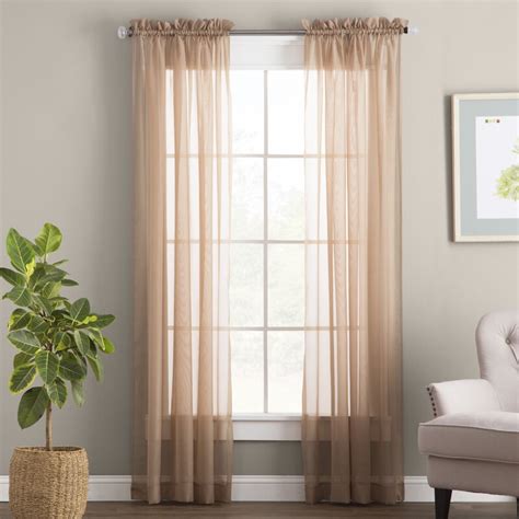  Joaquim Floral Embroidery Sheer Rod Pocket Single Curtain Panel. by Alcott Hill®. From $14.99 $49.99. Open Box Price: $8.24 - $12.79. ( 367) Shop Wayfair for the best sheer curtain panels. Enjoy Free Shipping on most stuff, even big stuff. 